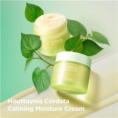 Увлажняющий крем для чувствительной кожи Goodal Heartleaf Calming Moisture Cream 75 мл