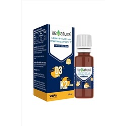 Venatura - Vitamin D3 K2 (MENAKUİNON 7) Damla 20 ml 20ML