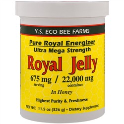 Y.S. Eco Bee Farms, Маточное желе в меду, 675 мг, 11,5 унций (326 г)