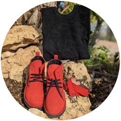 Ab. Zapatos 1619 New R · FUEGO+PELLE- SHOPPER ASA (440) negro+Ab.Z cinturón 160 rojo АКЦИЯ