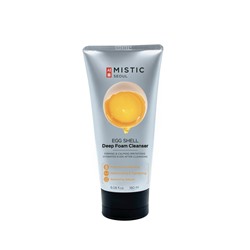 MISTIC EGG SHELL White &amp; Yolk Deep Foam Cleanser Глубокоочищающая пенка для умывания с мембраной яичной скорлупы и липидами яичного желтка 180мл