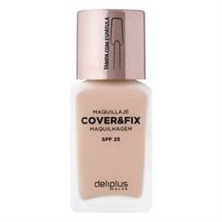 Флюид для макияжа Cover & Fix Deliplus 01 светло-бежевый
