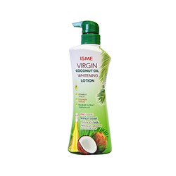 Осветляющий питательный лосьон для тела с кокосовым маслом ISME 400 мл / ISME Virgin coconut oil whitening lotion 400 ml