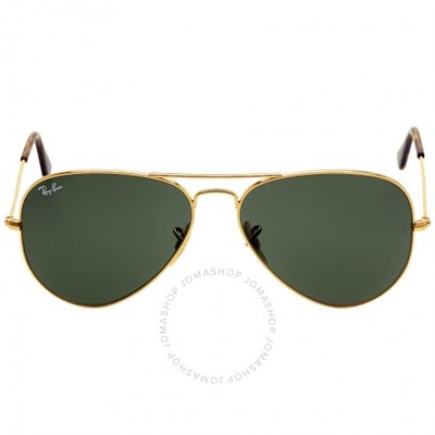 Ray-Ban Aviator Classic Green Classic G-15 58 mm Sunglasses