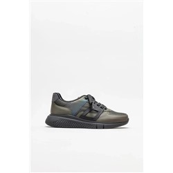 Pierre Cardin Haki - 2813-22k Erkek Sneakers Ayakkabı PC-2813