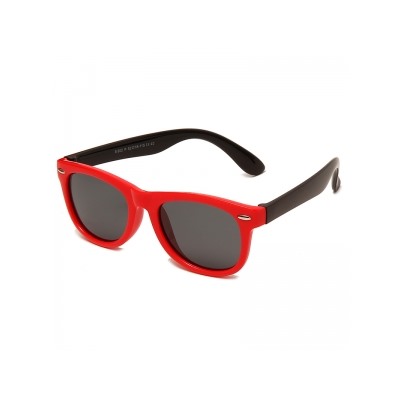 IQ10046 - Детские солнцезащитные очки ICONIQ Kids S8002 С40 красный-черный