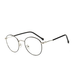 IQ20444-4 - Имиджевые очки antiblue ICONIQ 28036 Серебро с черным