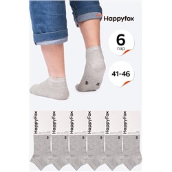 6 пар коротких носков Happy Fox