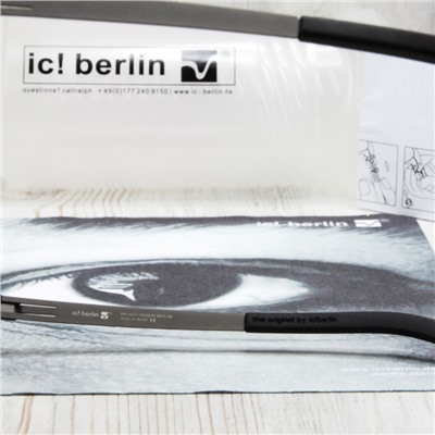 IB00024 - Оправа ic!Berlin Lior A. gun metal + футляр