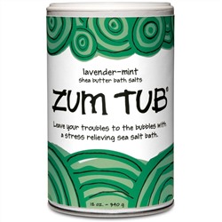 Indigo Wild, Zum Tub, Соль для ванн с маслом ши, лаванда-мята, 12 унций (340 г)