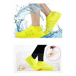 TechnoSmart Sarı - Silikon Yağmur Koruyucu Ayakkabı Kılıfı Kaymaz Su Kir Geçirmez 0TSAKAYKO1