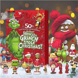 Christmas Advent Calendar 2023, Christmas Countdown Calendar for Kids Adult, 24 Days of Christmas Advent Calendar, 24PC Cute Cartoon Elf Figures Doll Xmas Vacation Stocking Stuffer Gifts Idea (24 days)