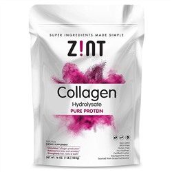 Z!NT, Collagen Hydrolysate, Чистый Протеин, 16 унций (454г)