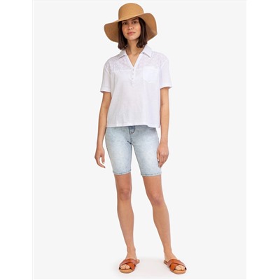 HIGH RISE BERMUDA SHORTS