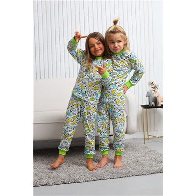 Детская пижама с брюками Дино арт. ПИЖ-104 НАТАЛИ #952167