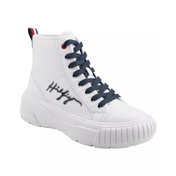 TOMMY HILFIGER Women's Lukas High Top Lace-Up Sneakers