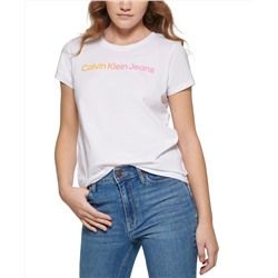 Calvin Klein Jeans Petite Ombré Logo T-Shirt