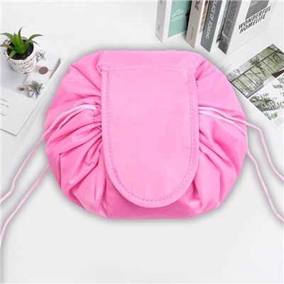 Amazon косметичка большой емкости женская дорожная сумка для хранения портативная сумка на шнурке для туалетных принадлежностей