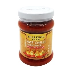THAI FOOD KING Hot Chilli Garlic Sauce Соус острый Чили Чесночный 220г