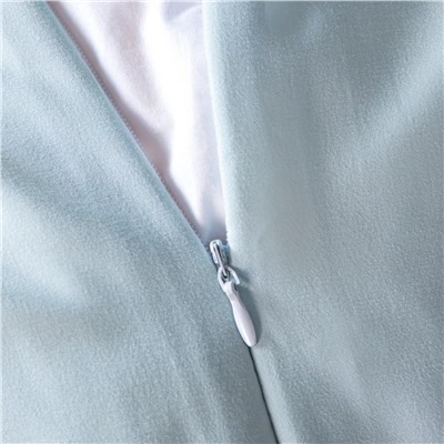 Комплект постельного белья Однотонный Сатин на резинке CSR058