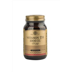 Solgar Vitamin D3 1000 Iu 100 Kapsül 2457