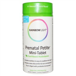 Rainbow Light, Пренатальные мультивитамины, 90 мини-таблеток