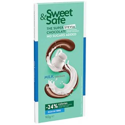 Sly Sweet&Safe Молочный шоколад 90 г стевия