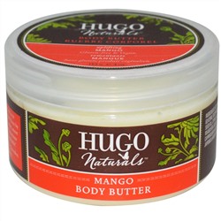 Hugo Naturals, Масло для тела с манго, 4 унции (113 g)