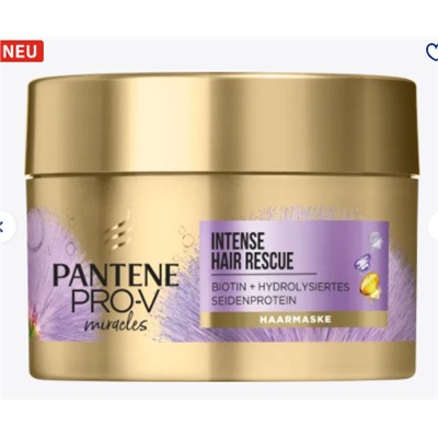 Haarmaske Miracles Intense Hair Rescue, 160 ml