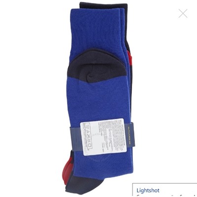 POLO RALPH LAUREN Men's Socks 2Pk Bear, Brand Size One Size