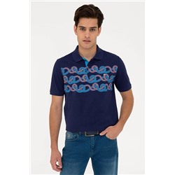 U.S. Polo Assn. Lacıvert Erkek T-Shirt G081SZ011.000.1193436
