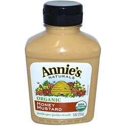 Annie's Naturals, Органическая, медовая горчица, 9 унций (255 г)