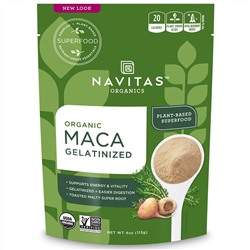 Navitas Organics, Organic, Maca, Gelatinized, 4 oz (113 g)