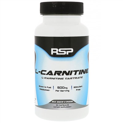 RSP Nutrition, LLC, L-Carnitine, 60 Capsules
