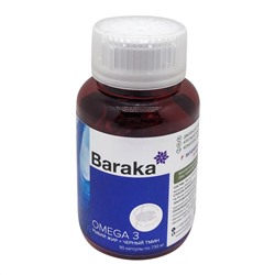 BARAKA Omega 3 Омега 3 (рыбий жир +черный тмин) 90кап