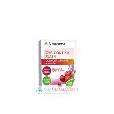 ArkoPharma Cys-Control Flash Confort Urinaire 20 gélules
