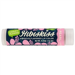 Crazy Rumors, HibisKiss, Hibiscus Flavored Lip Color, Pearl, 0.15 oz (4.4 ml)
