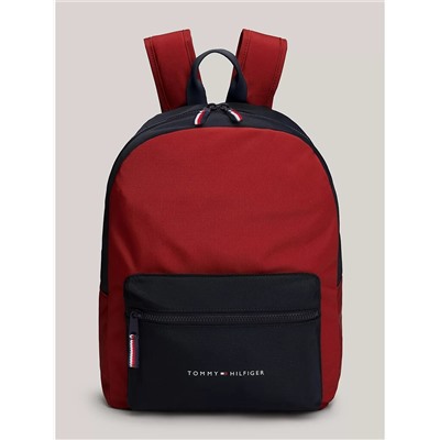 Tommy Hilfiger Hilfiger Logo Colorblock Dome Backpack