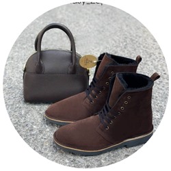 AB.Z. 27001 CHOCOLATE+Ab.Zapatos PELLE Peque (550) АКЦИЯ