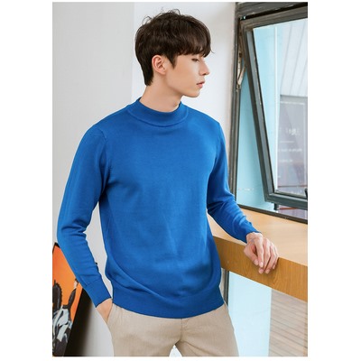 Мужская половина водолазка кардиган осень зима длинный рукав свитер свободный корейский плюс размер дно свитер пуловер кашемир свитер мужчины