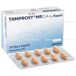 TAMPROST MR 0,4 MG 30 KAPSÜL (аналог Тамсулозин (Tamsulosin))