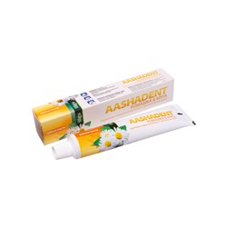 [AASHA HERBALS] Зубная паста РОМАШКА-МЯТА укрепление десен, 100 г