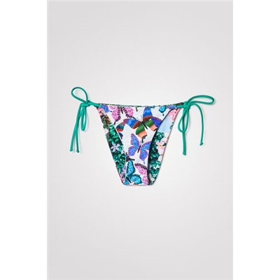 Braguita bikini floral reversible