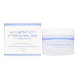 Jigott Hyaluronic Acid water bomb Cream Крем для лица с гиалуроновой кислотой  150мл