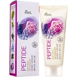 [EKEL] Крем для рук интенсивный ПЕПТИДЫ Peptide Natural Intensive Hand Cream, 100 мл