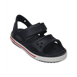 Navy & White Crocband™ II Sandal