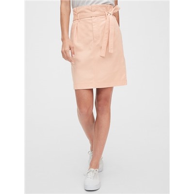 Paperbag Mini Skirt in TENCEL™