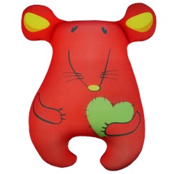 Игрушка Мышь Милашка красная