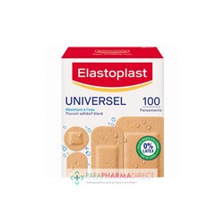 Elastoplast Universel Pansements Résistants à l'Eau 4 Formats x100