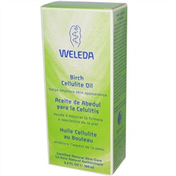 Weleda, Масло от целлюлита с экстрактом березы, 3,4 жидких унции (100 мл)